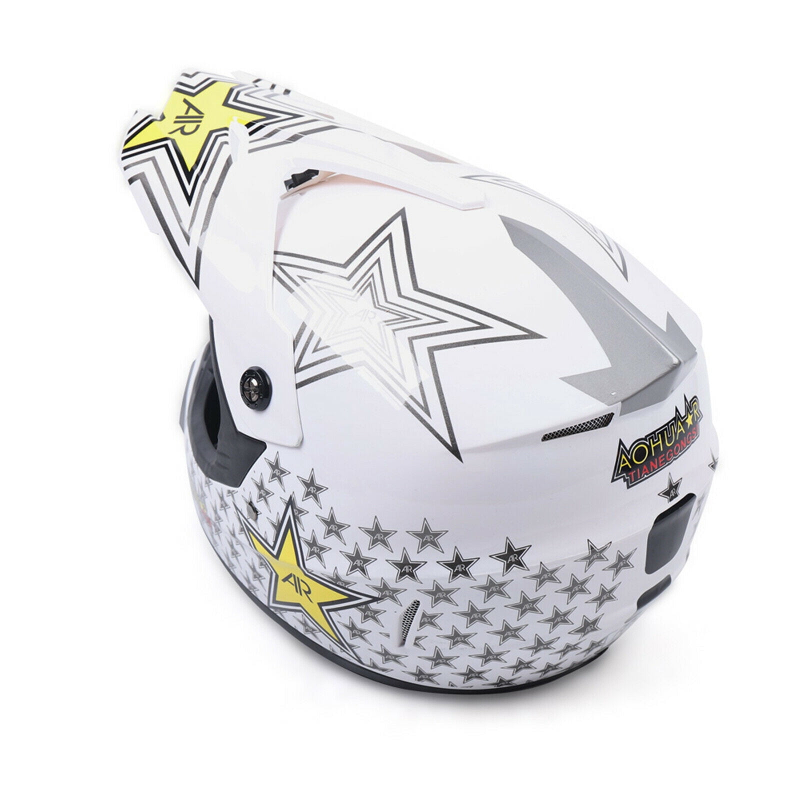 Youth Racing ABS Matte Motocross Impact Resistant M Unisex Helmet with Goggle, Gloves