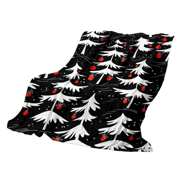 Manta de franela estampada para Navidad y Halloween, informal, para niños, regalo navideño