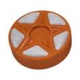 thumbnail image 3 of QccHieUs Roller Hockey Puck Hockey Ball Indoor Outdoor Replacement Training Gear Practice Orange, 3 of 9