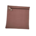 thumbnail image 3 of Zentra Inner-type pocket with zipper, security function, hand-stitched canvas material, coffee, 3 of 9