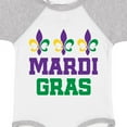 thumbnail image 4 of Inktastic Mardi Gras Fleur De Lis Trio Boys or Girls Baby Bodysuit, 4 of 5