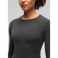 thumbnail image 5 of CRZ YOGA Softembrace Crewneck Long Sleeve Workout Top, Ultra Soft, Shirts for Women, 5 of 6