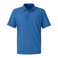 thumbnail image 2 of Men's Polo Shirts 3 Buttons Casual Work T Shirts Quick Dry Short Sleeve Golf Shirt Outdoor Performance Blue L, 2 of 9