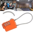 thumbnail image 1 of Herwey Luggage Lock TSA Approved 3 Digit Password Resettable Orange Combination For Travel,Suitcase Combination Lock,TSA Travel, 1 of 8