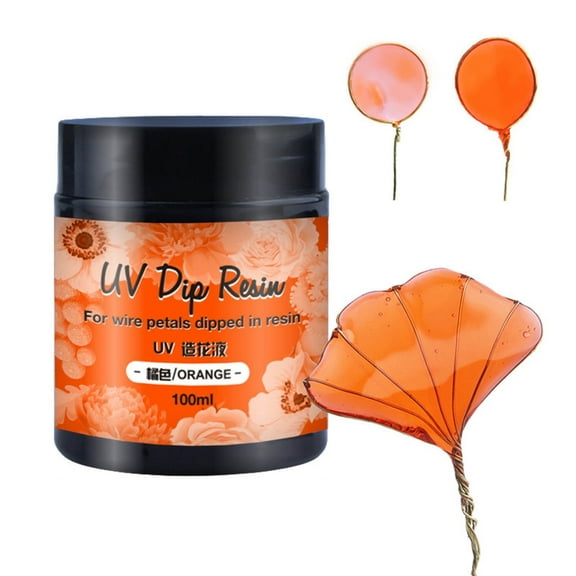 WINDLAND UV DIP Resin Glue for Wire Flower Petals Resin Shells Manicure Tool for Jewelry