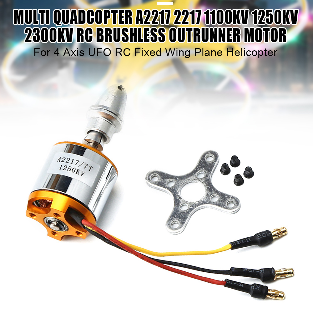 quality merchandise Quadcopter 2217 1250KV Brushless Outrunner Motor