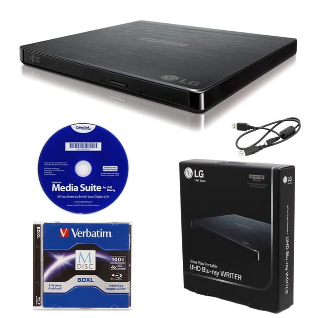 Grabador de discos externos Blu-ray Producplicator LG BP60NB10 4K