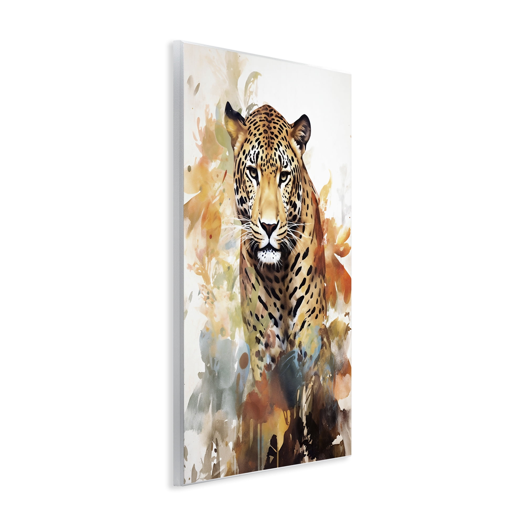 Stupell Industries Wild Cheetah Grace Wall Plaque Art, design by Ray Powers
