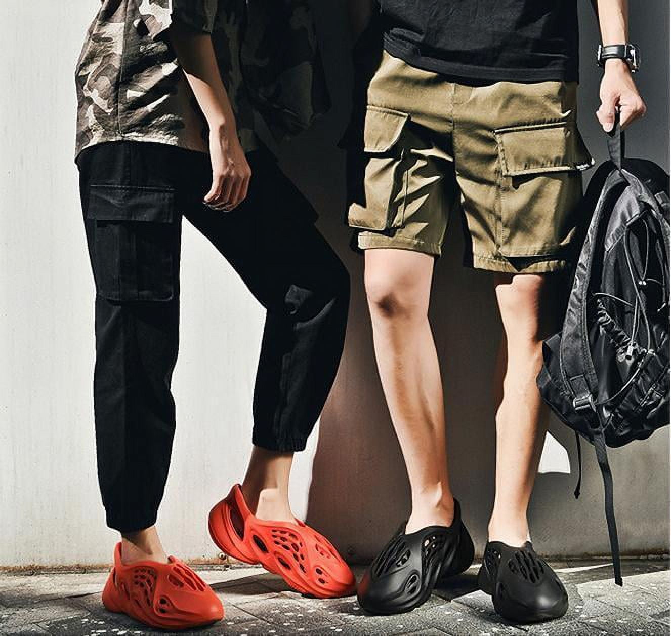 Coconut Perforated Sandals Summer Casual Slippers Beach Walking Shoes  Lightweight Womens Mens Fashion Sneakers (Black) - Walmart.com