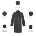 thumbnail image 3 of Panda Uniform doctor coat and lab coats | Multi-Colored lab coats unisex and white lab coat, 3 of 8
