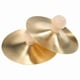 thumbnail image 3 of 3.5-Inch Wooden Handle Mini Cymbals for Fingers, Pair of Percussion Instruments, 3 of 5
