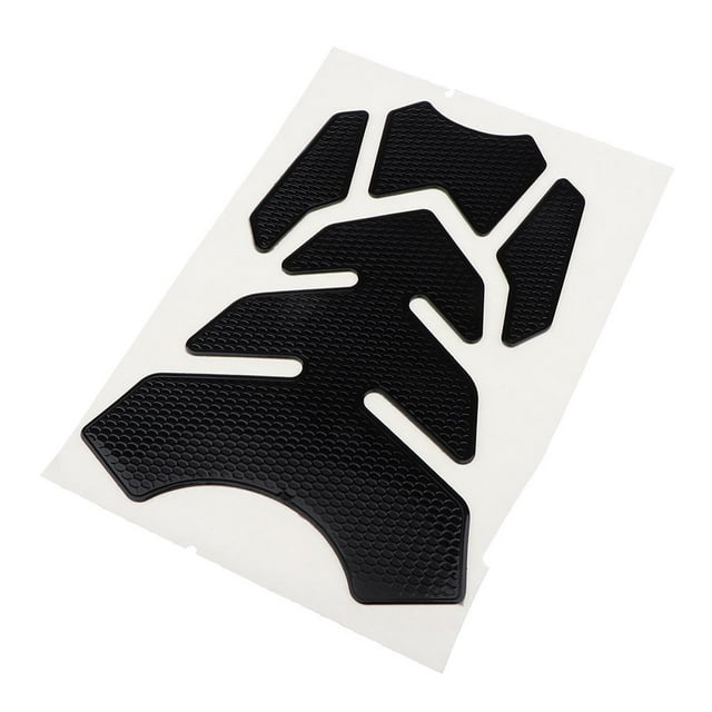 S SERENABLE Coussinet de Réservoir de Carburant au Carbone Noir Coussinet de Réservoir Autocollant Compatible pour Motocyclette
