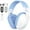 White, variant on Siivton Wireless Gaming Headset for PS5/PS4/PC/Switch, 2.4GHz & Bluetooth 5.3 USB Headphones with Microphone, Ergonomic Design (Black)