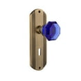 thumbnail image 4 of Nostalgic Warehouse Decwac_Prv_234_Kh Deco Solid Brass Rose Privacy Door Knob Set - Grey, 4 of 7