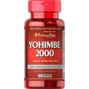 Yohimbe 2000 mg-50 Capsules by Puritan's Pride