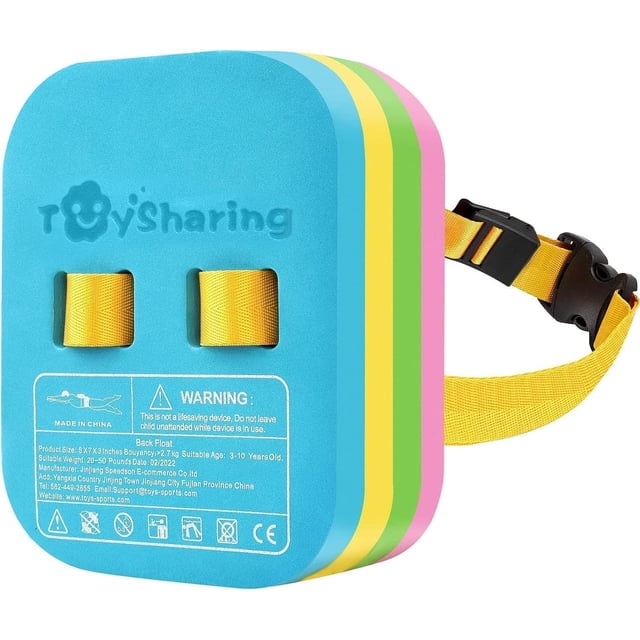 Cinturón trasero para niños Swim Float TOYSHARING Pool Bubble de 3 a 12 años