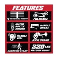 thumbnail image 4 of HALO Rise Above Ultimate Commuter Scooter Ages 12+ 220 lb weight capacity, 4 of 5