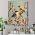 thumbnail image 4 of Qisvanset 12x16 Inch Bird Look Retro Bible Canvas Wall Art, Vintage Sage Green Scripture Dorm Home Wall Decor, 4 of 8