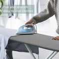 thumbnail image 3 of Ironing Board Cover and Pad Extra Thick Heavy Duty Padded Multiple Layers,Non Stick Scorch and Stain Resistant,Grey, 3 of 7