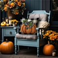 thumbnail image 5 of Fall Maple Leaf Pumpkin Throw Pillow Covers Thanksgiving Farmhouse Decorations Buffalo Plaid Outdoor Fall Decor Pillow Covers 18x18 Set of 4 Harvest Autumn Cushion Case for Sofa Couch, 5 of 6
