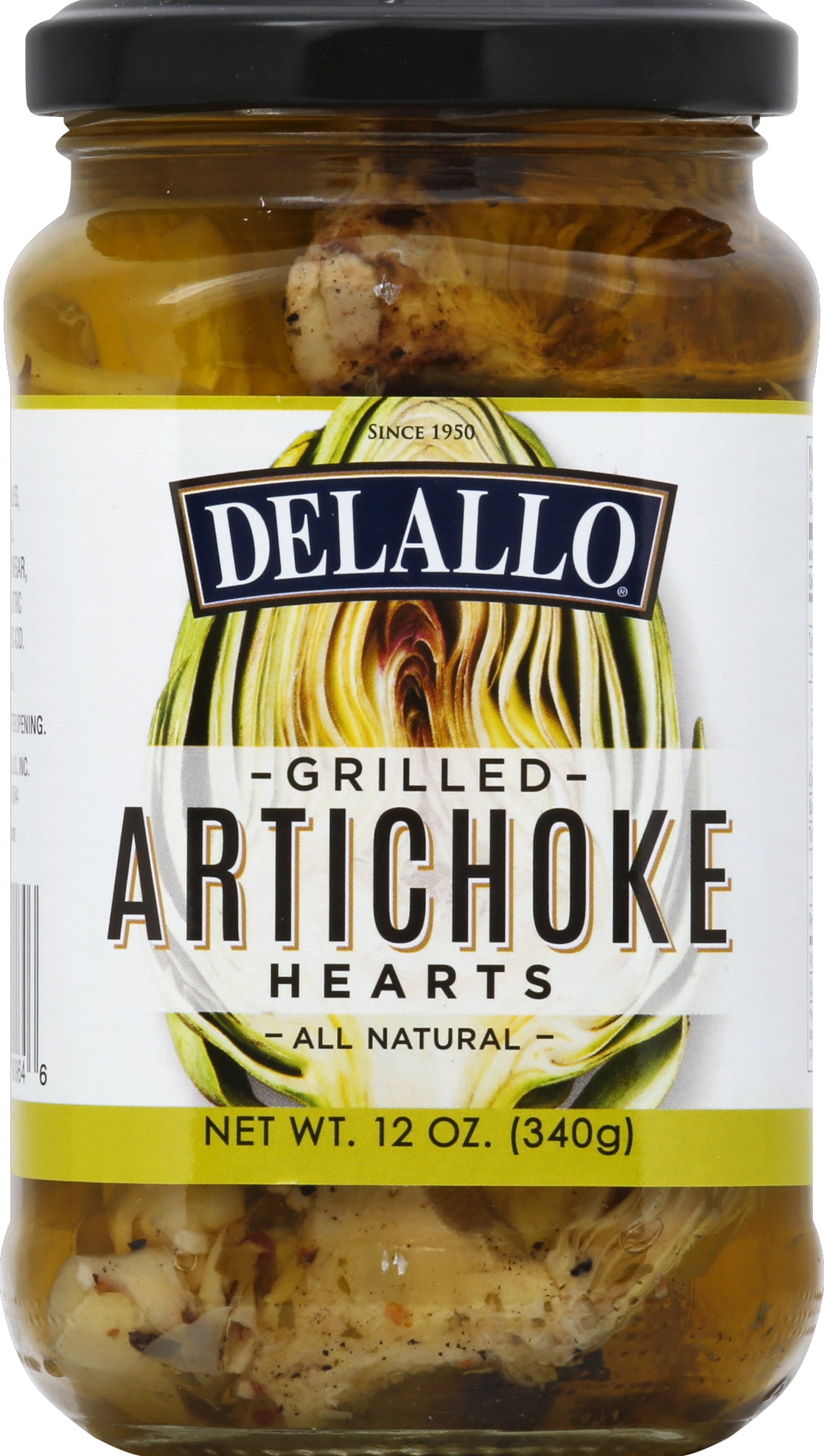 DeLallo Grilled Artichoke Hearts, 12 oz