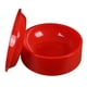 thumbnail image 1 of Tazón para servir sushi, plato de salmón, plato redondo pequeño para salsa de soja, tazón para mojar, aperitivo rojo, 1 of 9