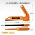 thumbnail image 2 of POWERTEC 3PK Safety Kit Assortment - Featherboard, Push Block and Push Stick (71551), 2 of 7