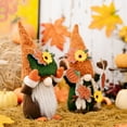 thumbnail image 5 of 2PCS Fall Gnomes Autumn Decorations for Home, Thanksgiving Gnomes Plush Handmade Scandinavian Farmhouse Fall Tiered Tray Decor Gnome Festival Home Decor Table Ornament Gifts, 5 of 9