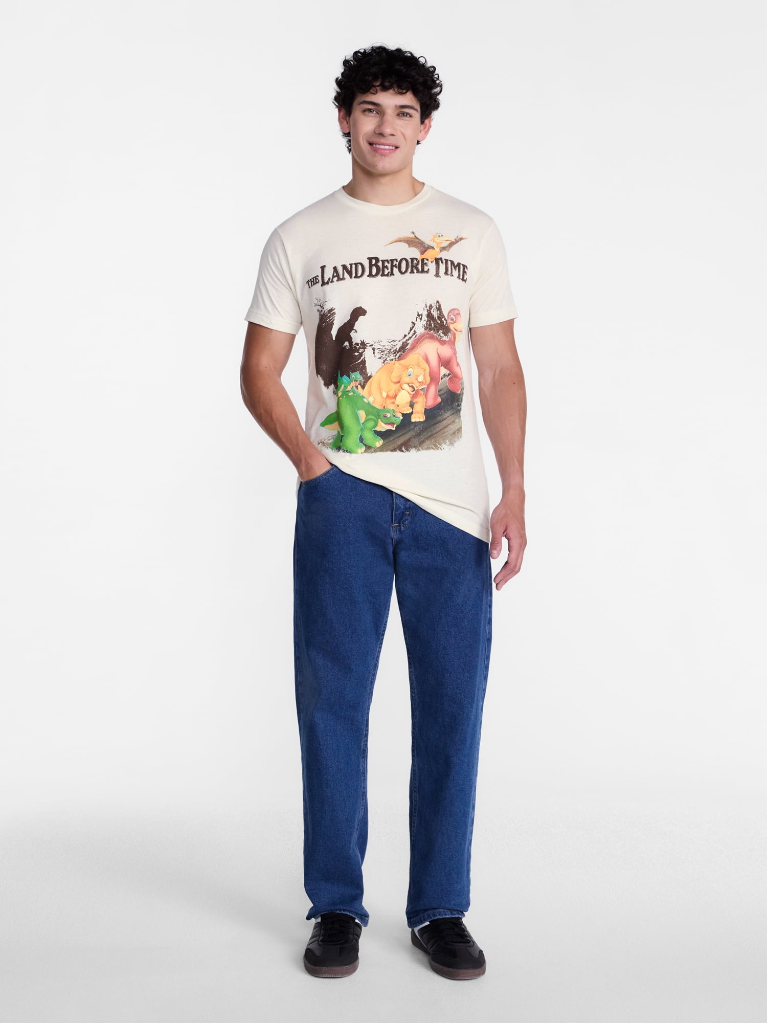 The Land Before Time Men's and Big Men's Graphic Tee with Short Sleeves, Sizes S-3XL