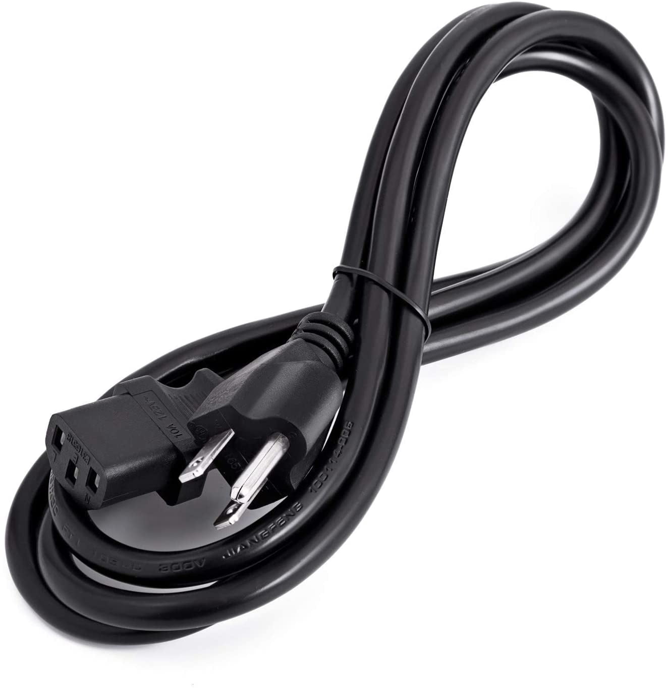 OLIVE- Pwron 5Ft Ul Ac Power Cord Cable For Vizio E420-A0 E320-A1 E-60