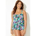 thumbnail image 6 of Swimsuits for All Flyaway Bandeau Tankini Set, 6 of 6