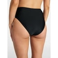 thumbnail image 2 of Time and Tru Women's and Women's Plus Size High Rise Bikini Bottoms, Sizes XS-3X, 2 of 5