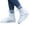 White, variant on sunsanly Waterproof Shoe Covers Sandproof Snow Boot Covers for Men Women Non-Slip Overshoes Rain Shoe Protectors Reusable Outdoor Shoe Covers