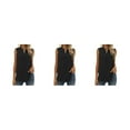 thumbnail image 3 of Minnieouse Blusa sin mangas para mujer, chaleco refrescante, ropa de verano, negro XL Type1 NO1, 3 of 6