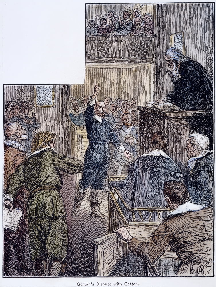 Samuel Gorton (15921677) Nenglish Religious Leader Gorton Disputing
