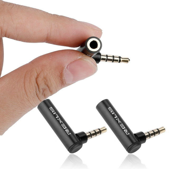 Lightweight Audio Adapter, Right Angle 90 Degree 3.5mm Male To Female Audio Adapter, For Devices With 3.5mm Interface