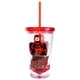 thumbnail image 2 of Vaso de agua Just Funky Daredevil reutilizable de 530 ml con pajita, 2 of 7