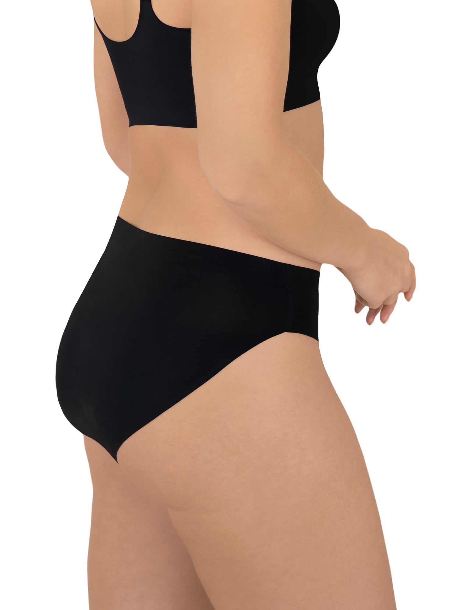 No Boundaries Bikini Super Absorbency Period Underwear, 2-Pack, Women’s Sizes XS-XXL