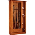 thumbnail image 2 of American Furniture Classics 10 Gun Cabinet with Curio, 2 of 9