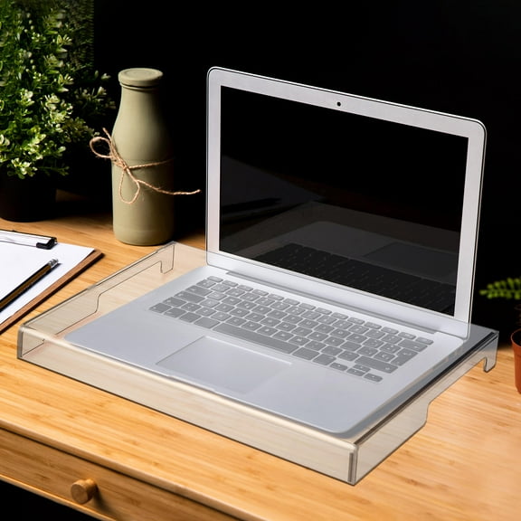 Beaupretty Laptop Keyboard Protector Clear Acrylic Transparent Protects Against Ashes 1Pcs