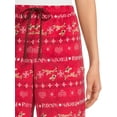 thumbnail image 4 of Rudolph The Red Nosed Reindeer Women's Velour Sleep Pants, 4 of 6