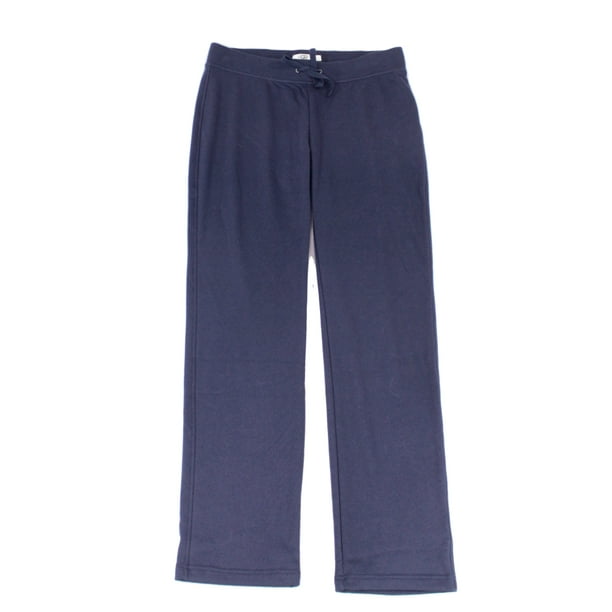straight leg sweatpants with pockets
