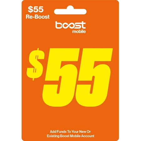 Boost Mobile $55 e-PIN Top Up (Email Delivery)