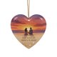 thumbnail image 1 of Decoración de Colgante de Cerámica Exquisita en Forma de Corazón Ornamentos de Colgante de Cerámica de Playa, 1 of 6