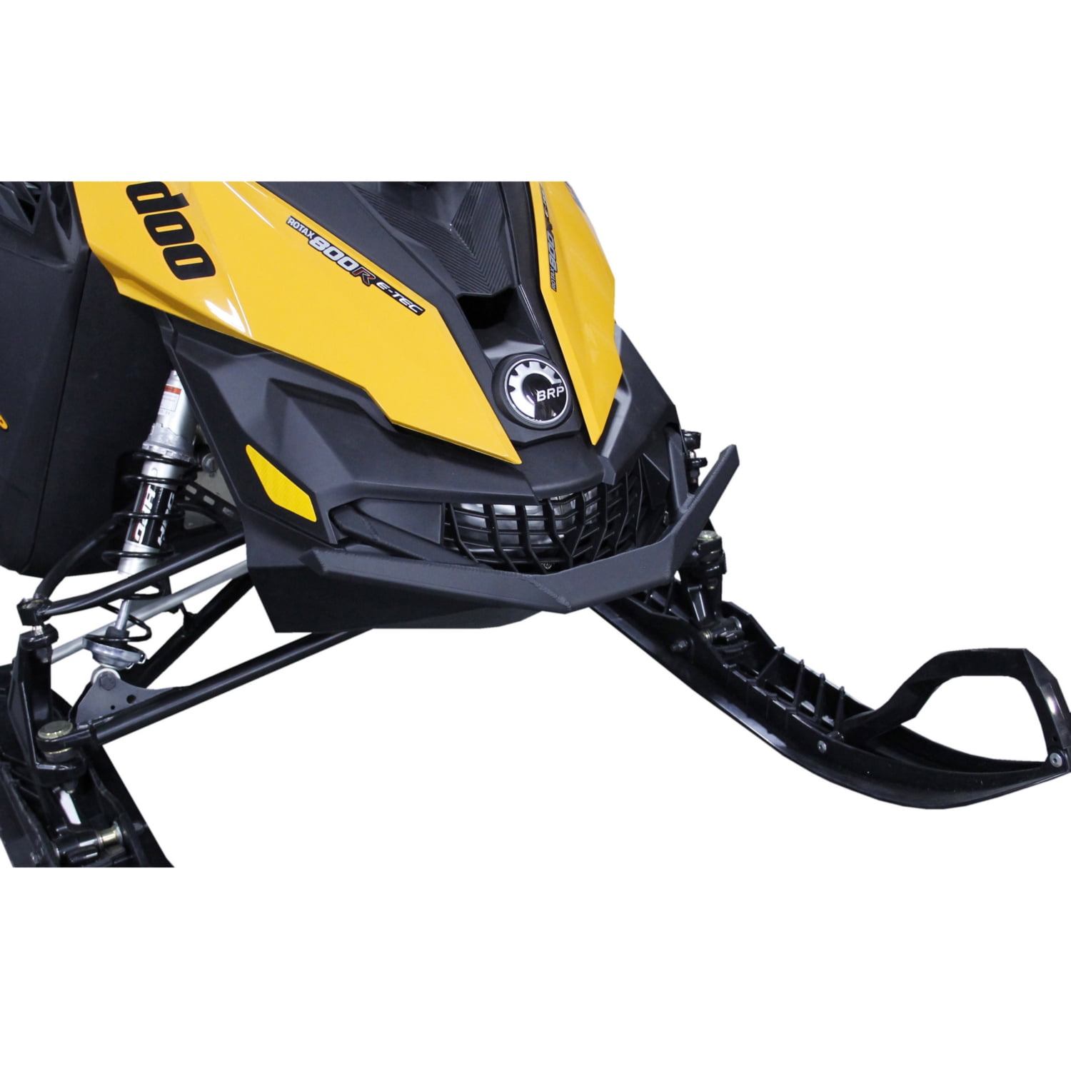 Skinz AluminumPolished Bumper Front Aluminium Fits Skidoo Black