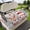 Gray, variant on Golf Cart Seat Covers for 2 Seater, Colorful Leaf Soft Microfiber Cart Seat Towel Blanket, Spring Summer Botanical Vintage Absorbent Breathable Non Slip Bench Seats Protector for Golf Course 51"x31"