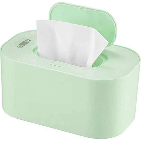 SharkTRUE Baby Wipe Warmer, Wipe Warmer and Baby Wet Wipes Dispenser, Smart Precise Temperature Control Large Capacity Evenly Overall Heating Silence, Green