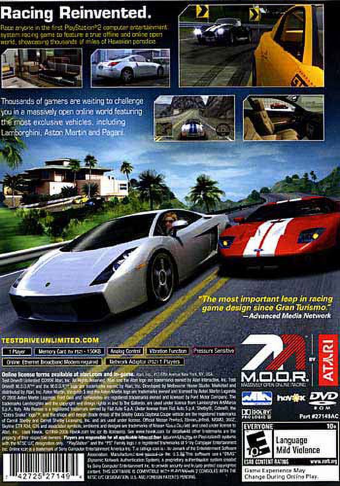 Test Drive Unlimited - PlayStation 2 - image 2 of 2