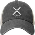 thumbnail image 3 of Xrp Ripple Mesh Baseball Cap Cotton Vintage Cowboy Hat, 3 of 8