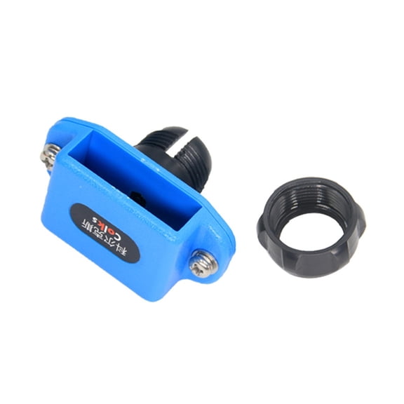 17mm Round Ball Car Mount Holder Universal Car Mount Accessory for Walkie Talkie Devices Easy Installation Suction D,1 sets * Car intercom bracket accessories,Blue